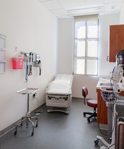 Health Center examination room